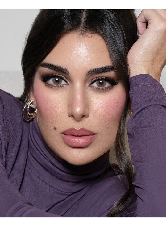 LensMe Caramel 6 Months Disposable Contact Lenses, Colored Contact Lenses, Cosmetic contact lenses, Brown Contact Lenses, Pack Of 2 - Image 2