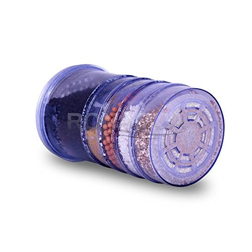 Ronaqua 5-Stage Replacement Mineral Filter Cartridge for Countertop & Water Coolers. 5 layers of filtration & mineralization. Removes granular impurities to provide a brilliant sparkle in water (Set of 4) - Image 4
