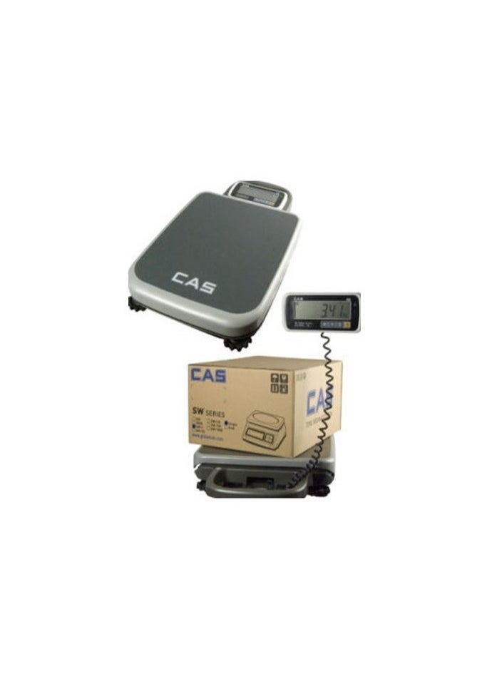 CAS - CAS PB-200 PB Series Portable Bench Scale, 200 Kg Capacity, 50/100 g Division - Image 1