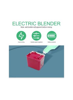 WYBOT Electric ment Stirrer Mixer Portable Paint Electric Mixer Blending Making DIY Crafts for Art Gouache Painting Drawing 1 Set  - Image 5