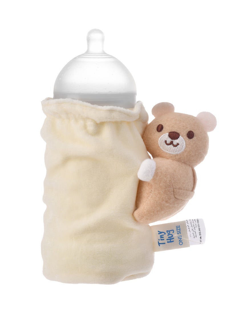 Tiny Hug - Newborn Baby Bottle Cover, Soft and Insulated Bottle Cover for Newborns - Image 1