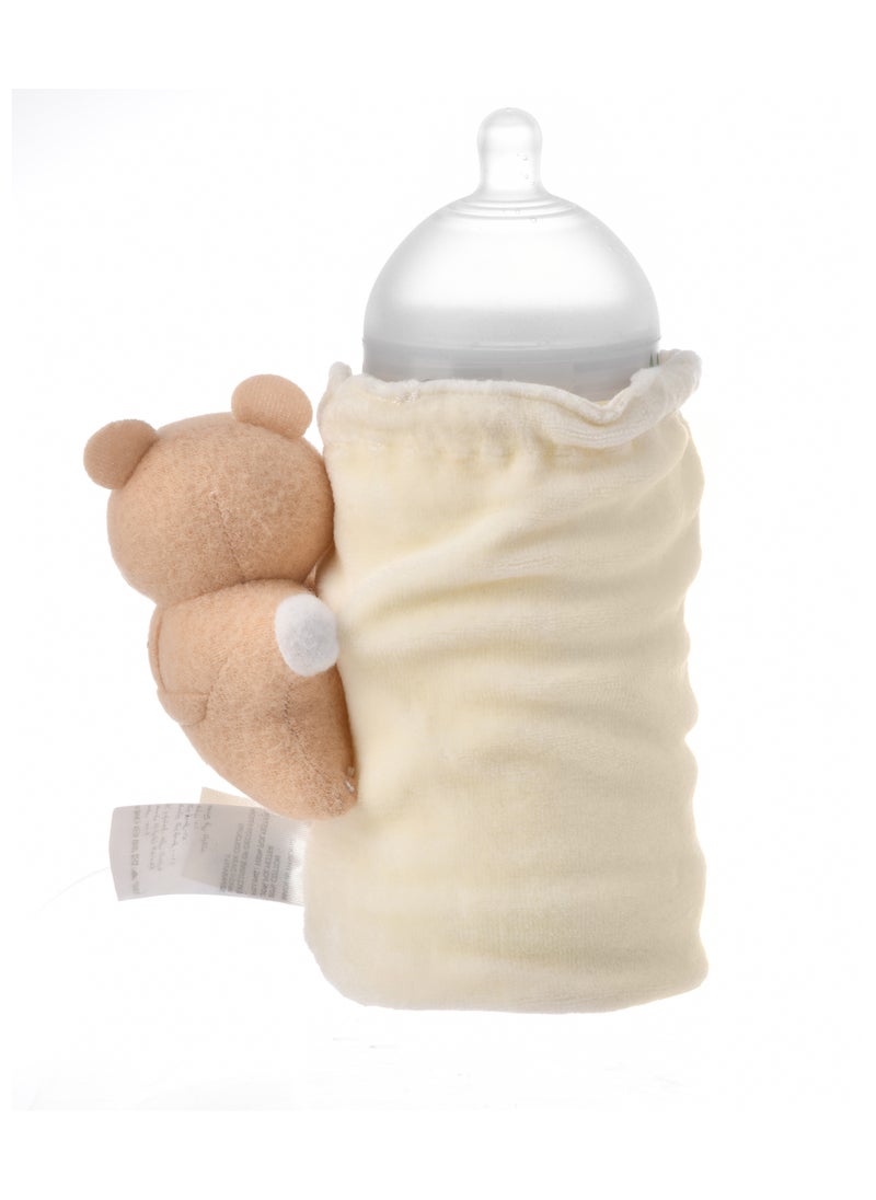 Tiny Hug - Newborn Baby Bottle Cover, Soft and Insulated Bottle Cover for Newborns - Image 1