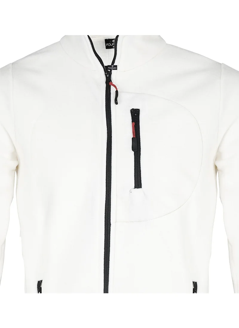 Four Man Men's 3 Pocket Fleece Jacket