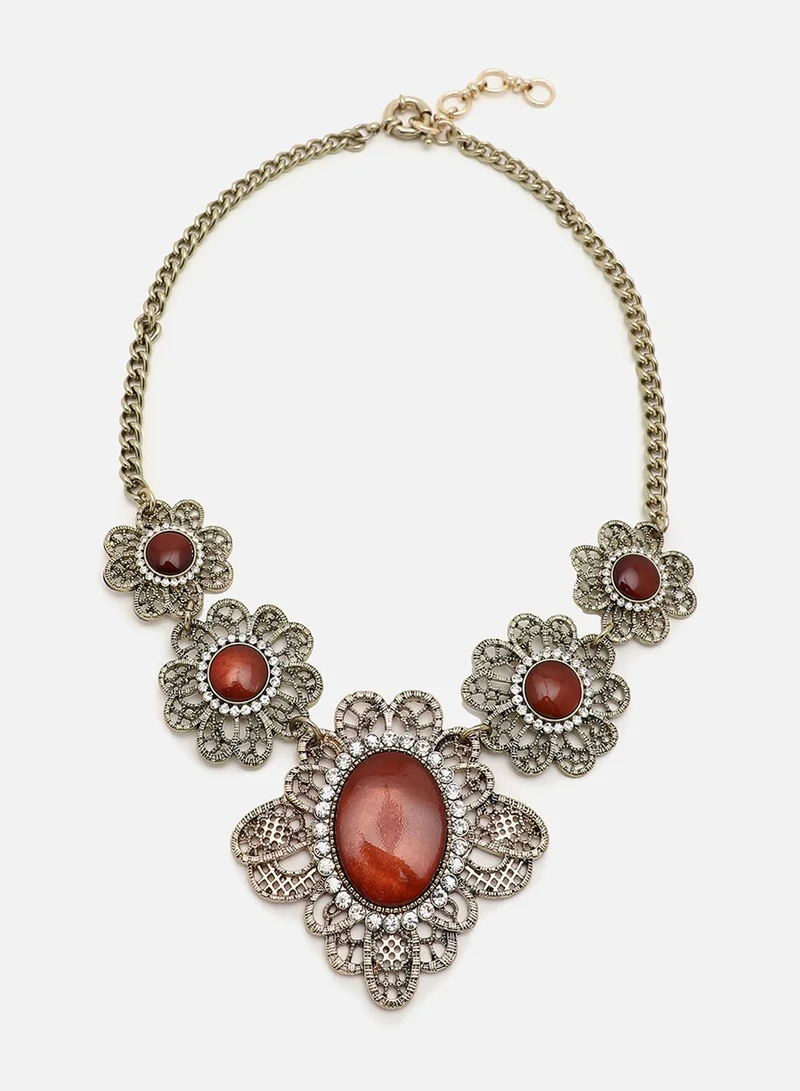 SOHI Party Artificial Necklace Jewellery