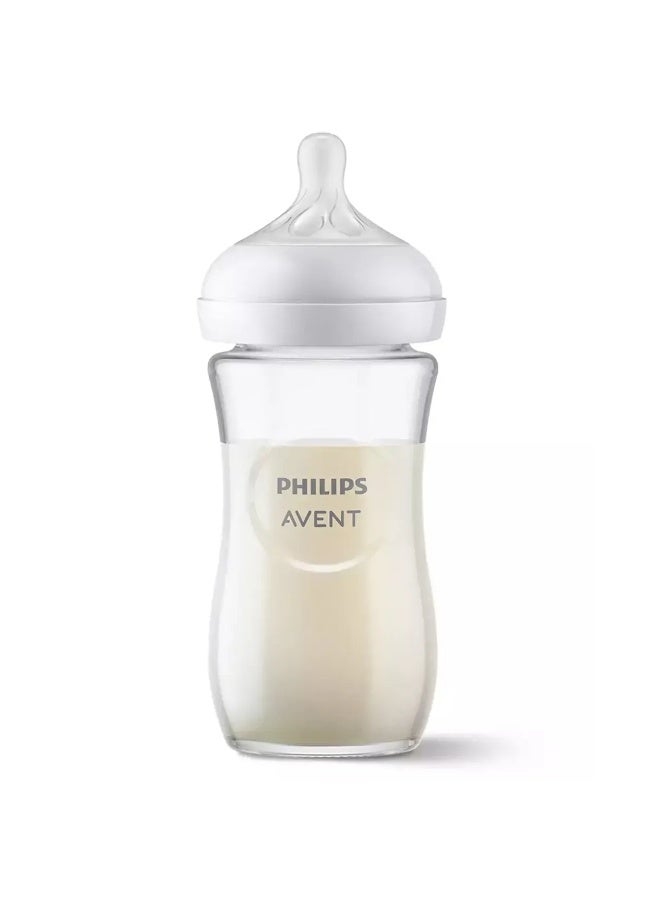 فيليبس - زجاجة رضاعة أفينت ناتشورال 3.0 - 240 مل - Image 1