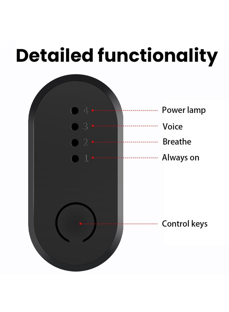 SOLARAE Car Interior LED Lights, Automotive Ambient Neon Light Kit with USB Port, Car Accessories, 4 in 1 Decoration Lights for Car, Garden, Home, Party - Image 4