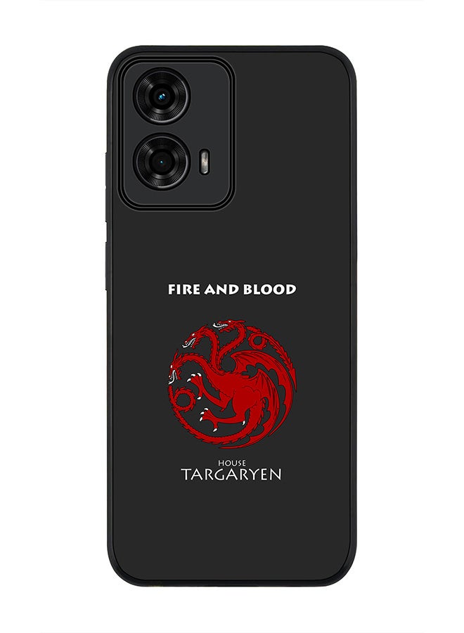 Stylizedd For Motorola Moto G04 / G04s Case,Slim fit Camera Protection, Shockproof Thin Phone cover - GOT House Targaryen - Image 1