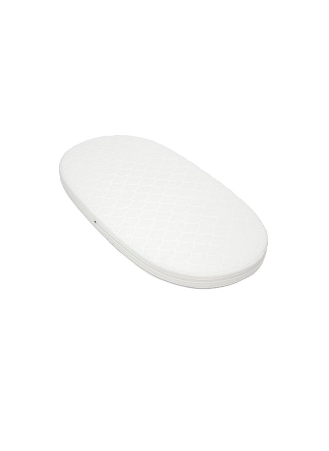 STOKKE Sleepi Mattress, White Four Layers of Breathable 3D Mesh For Safe Sleep offers Comfort And Support For Children Washable  - Image 1