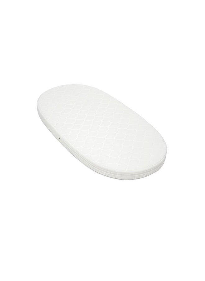 STOKKE - Sleepi Mattress, White Four Layers of Breathable 3D Mesh For Safe Sleep offers Comfort And Support For Children Washable - Image 1