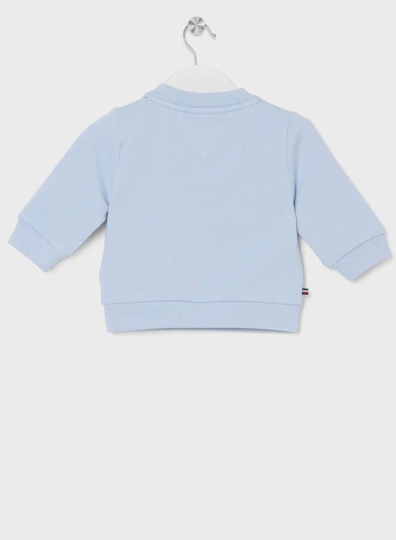 تومي هيلفيغر Infant Logo T-Shirt & & Pant Set