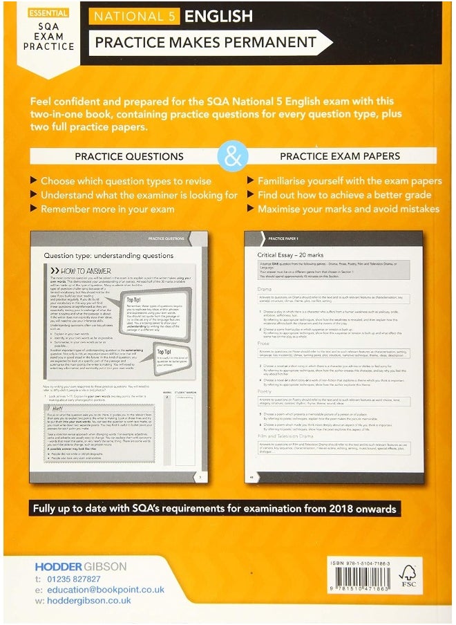 null - Essential SQA Exam Practice: National 5 English Questions and Papers: From the publisher of How to Pass - Image 1
