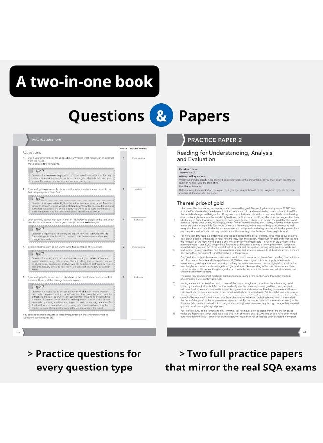 null - Essential SQA Exam Practice: National 5 English Questions and Papers: From the publisher of How to Pass - Image 1