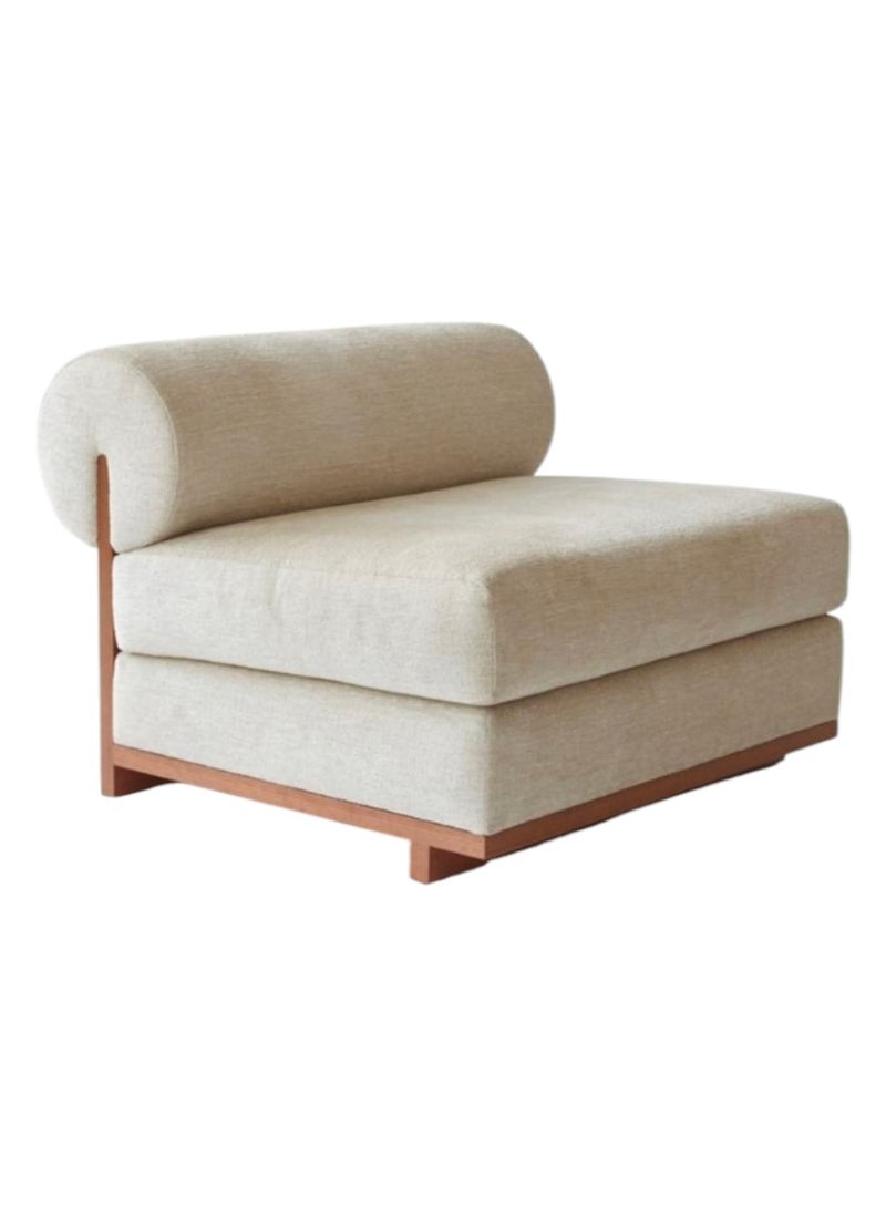 Other Manufacturer Boucle chair without handles, wooden frame, 5 cm  - Image 1