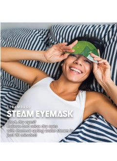 Epielle Epielle Steam Eye Mask Pack of 6 for Dry Eyes and Puffiness Helping Sleep with Melatonin Steam Moisture Self Inflate Heated from Korea  - Image 3