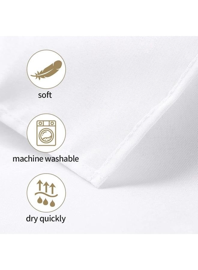 10-pack Cloth Napkins, Premium Quality Cotton, Machine Washable Oversized Cloth Dinner Table Napkins for Wedding/restaurant/hotel/party/holiday Dinner (Pink, 50 X 20 cm) - Image 4