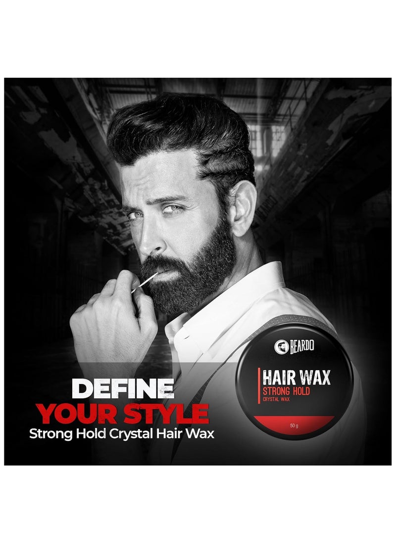 BEARDO BD Strong Hold Wax 50g V2  - Image 2