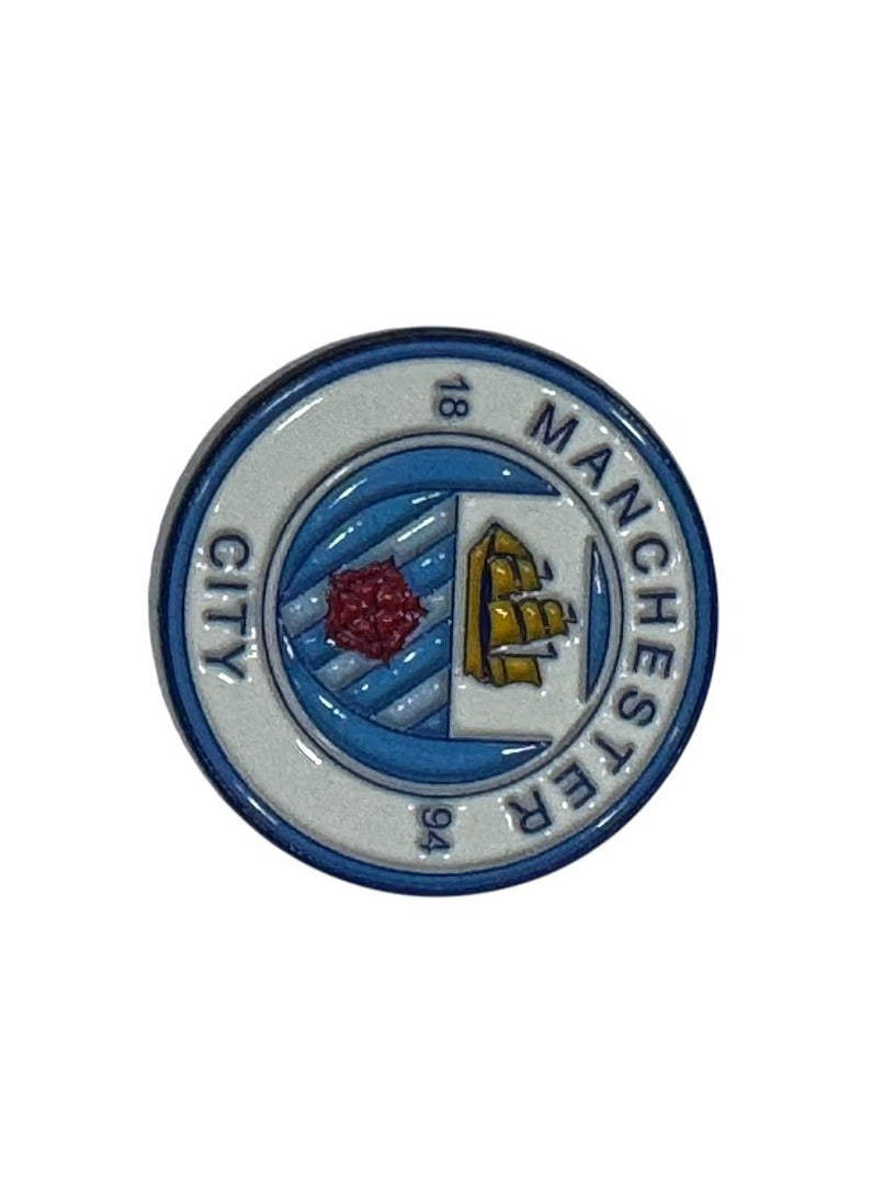 مانشستر سيتي ملصق معدني
