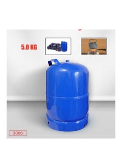 CAMPING FAMILY Refillable Gas Cylinder For Travel,5 kg Blue 