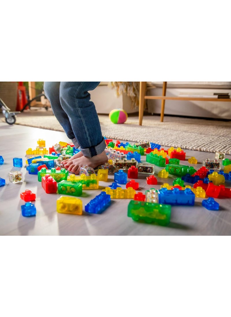 Goliath Goliath Jelly Blox Creative Kit  Includes 20 Blocks  Toddler  Preschool Building Blocks Kids Can Squeeze Stretch Squish  Safety Tested  OuchFree  Tactile Sensory Play Toy for Ages 2  - Image 5