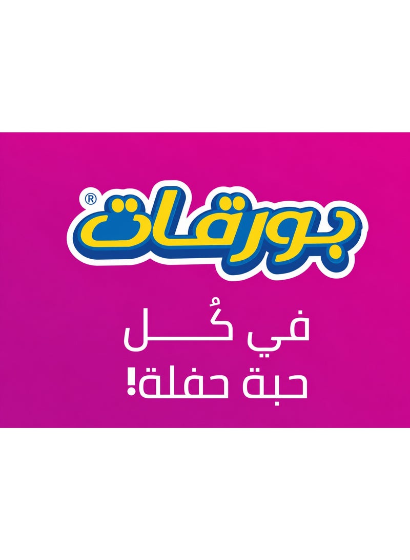 بورجات بورقات ساور باز فراولة وتوت أزرق 170 جم – حلوى جيلي بطعم حامض وحلو بنكهة الفواكه - Image 4
