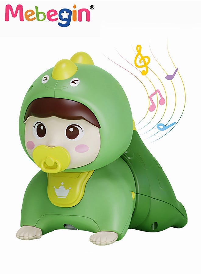 MEBEGIN Music Light Infant Toys Electric Crawling Baby Toys Baby Girl Toys Educational Toy Car Learning Toy Gifts For 18-24 Months  - Image 1