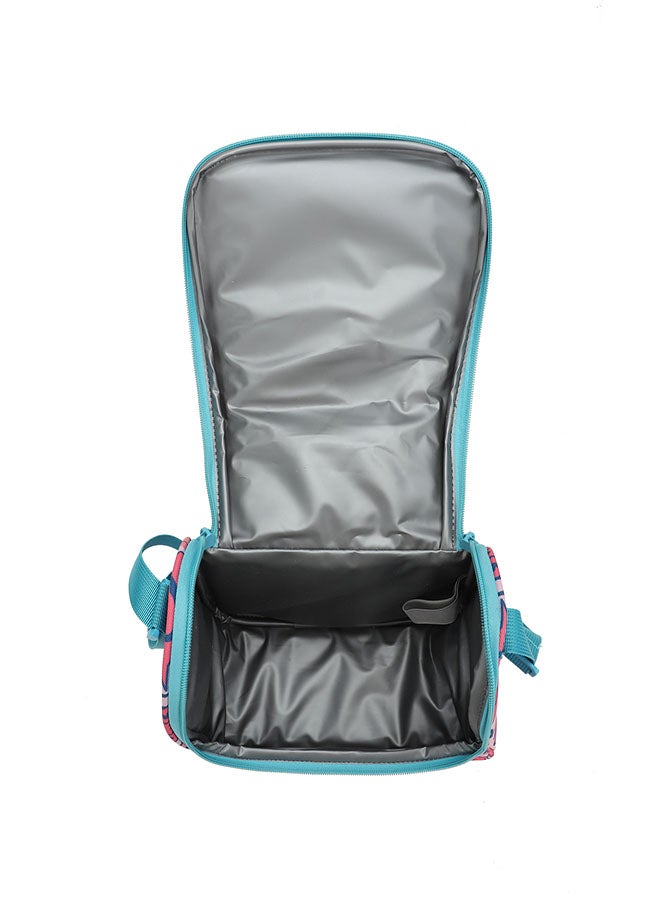 CUBS حقيبة غداء مقاومة للماء بطبعة الفراولة مع حزام كتف قابل للتعديل لحمل وجباتك المفضلة إلى المدرسة أو العمل أو أثناء السفر - Image 4