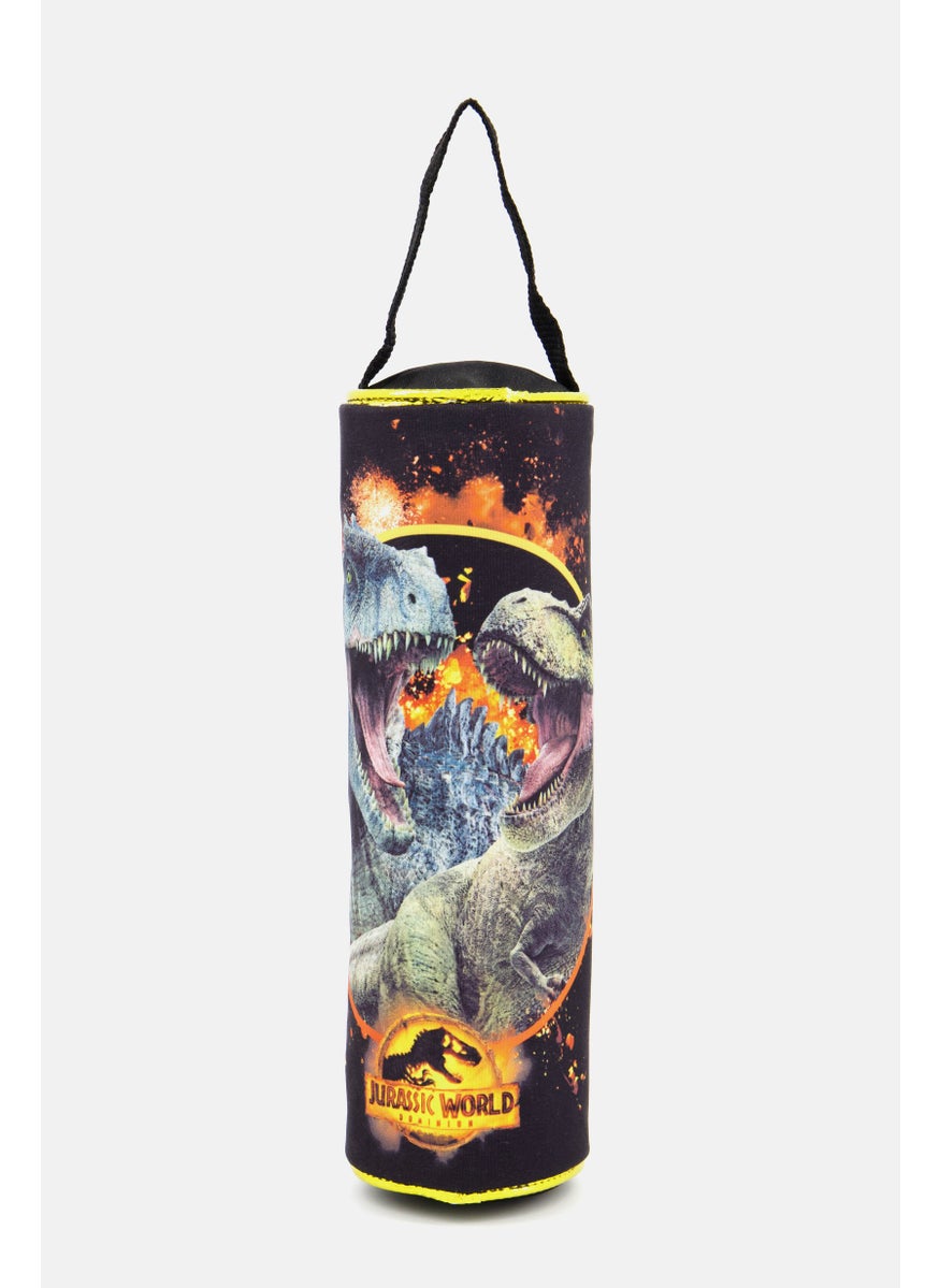 JURASSIC WORLD - Kids Boy Printed Pencil Case, Black Combo - Image 1