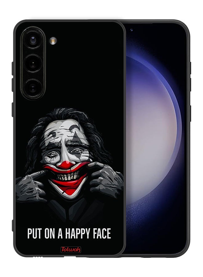 Tolwak Samsung Galaxy S23 5G Protective Case Cover Put On Happy Face - Image 2