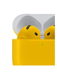 Craft MERLIN CRAFT CUSTOMIZED APPLE AIRPODS 4  YELLOW GLOSSY  - Image 3
