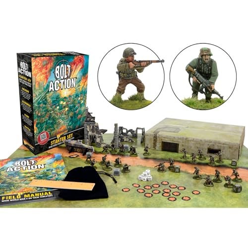 WARLORD GAMES Bolt Action Starter Set a 28mm World War 2 Strategy Tabletop Battle Game for 2 or More Players Using Miniatures by Warlord Games - Image 5