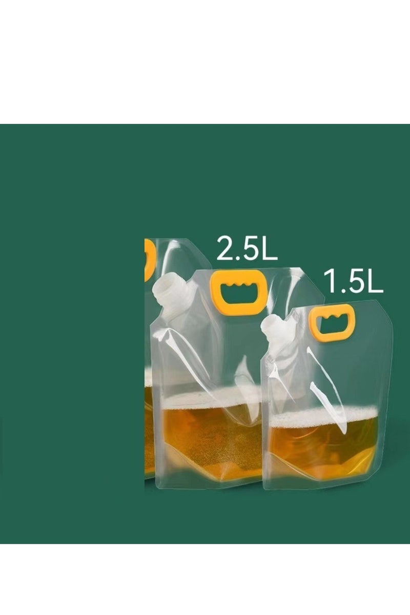 BAIG Grains Storage Packaging Bag Rice Dispenser Insect Proof Food Storage Sealed Bag Bean Container Kitchen Organizer with Nozzle  - Image 5