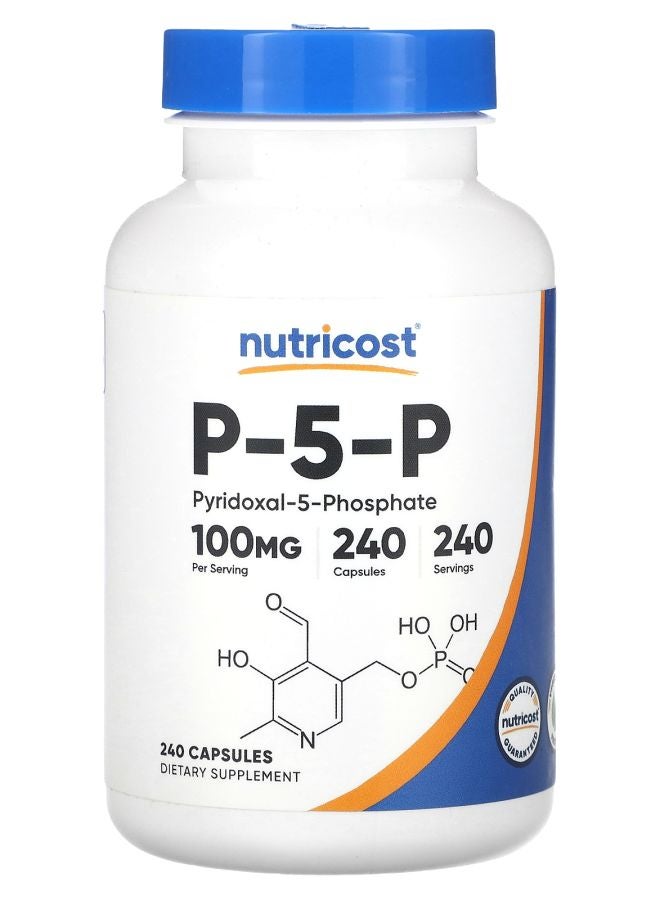 Nutricost P-5-P 100 mg 240 Capsules