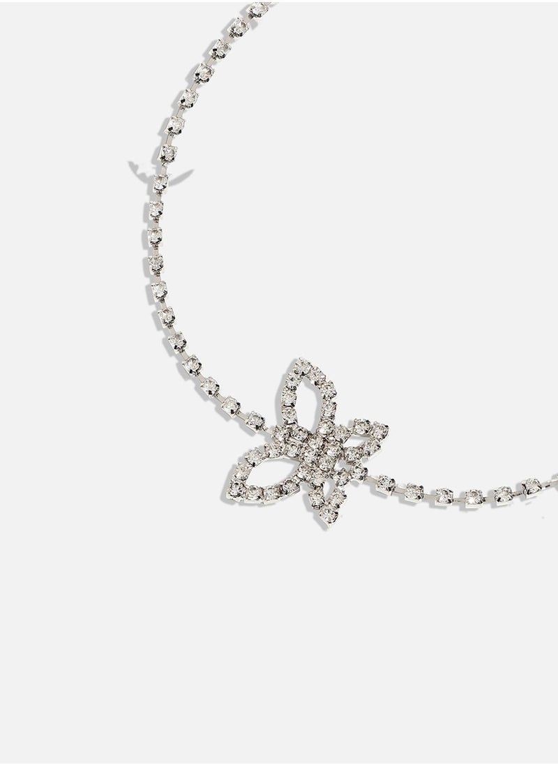 SOHI - Luxurious Butterfly Stone Necklace - Image 1