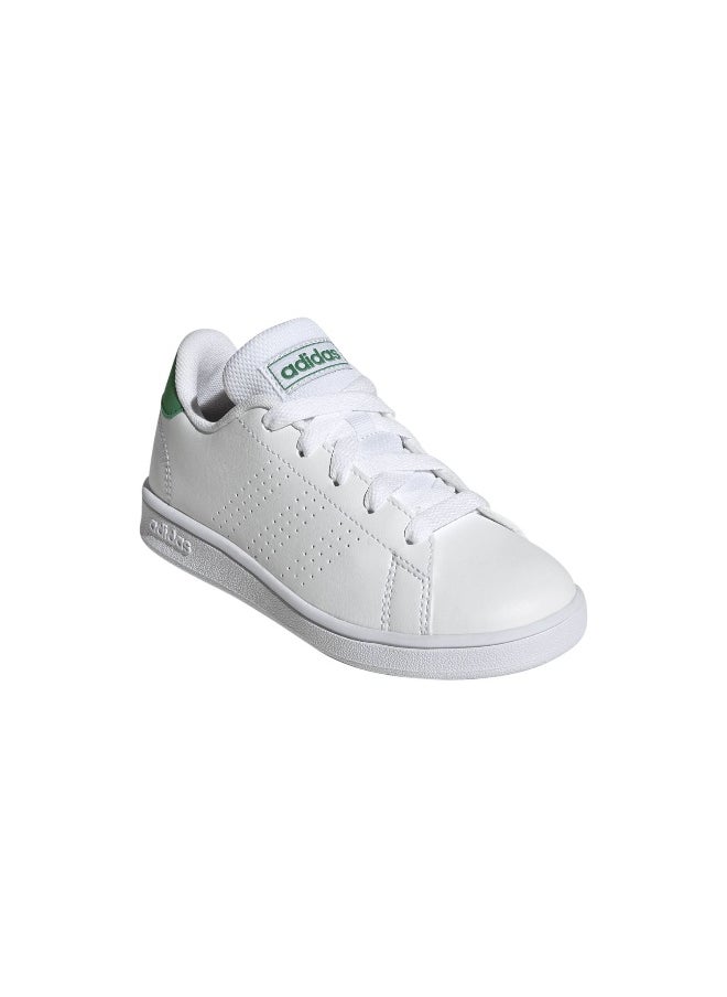 Adidas - adidas Advantage K White Sportwear Shoes 10K - Image 1