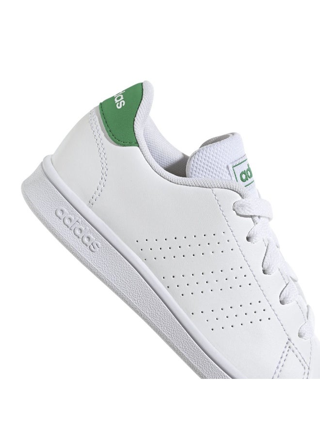Adidas - adidas Advantage K White Sportwear Shoes 10K - Image 1