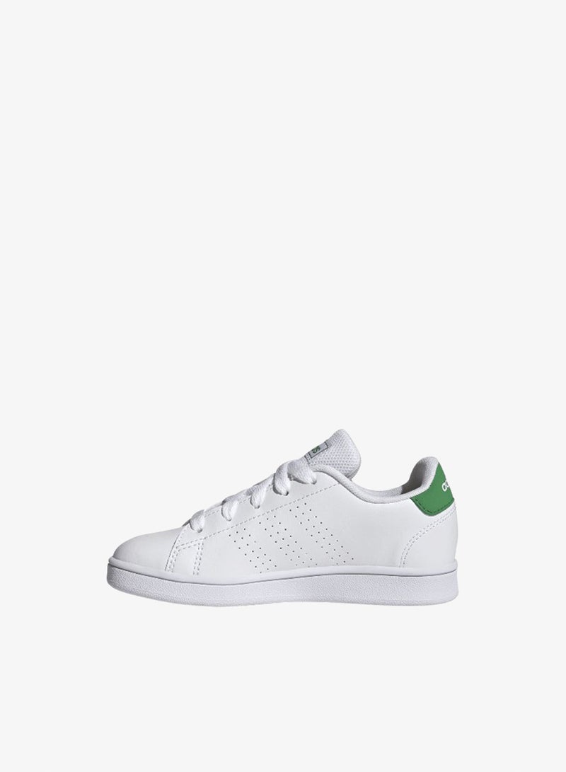 Adidas Advantage K White Sportwear Shoes 10K - Image 5