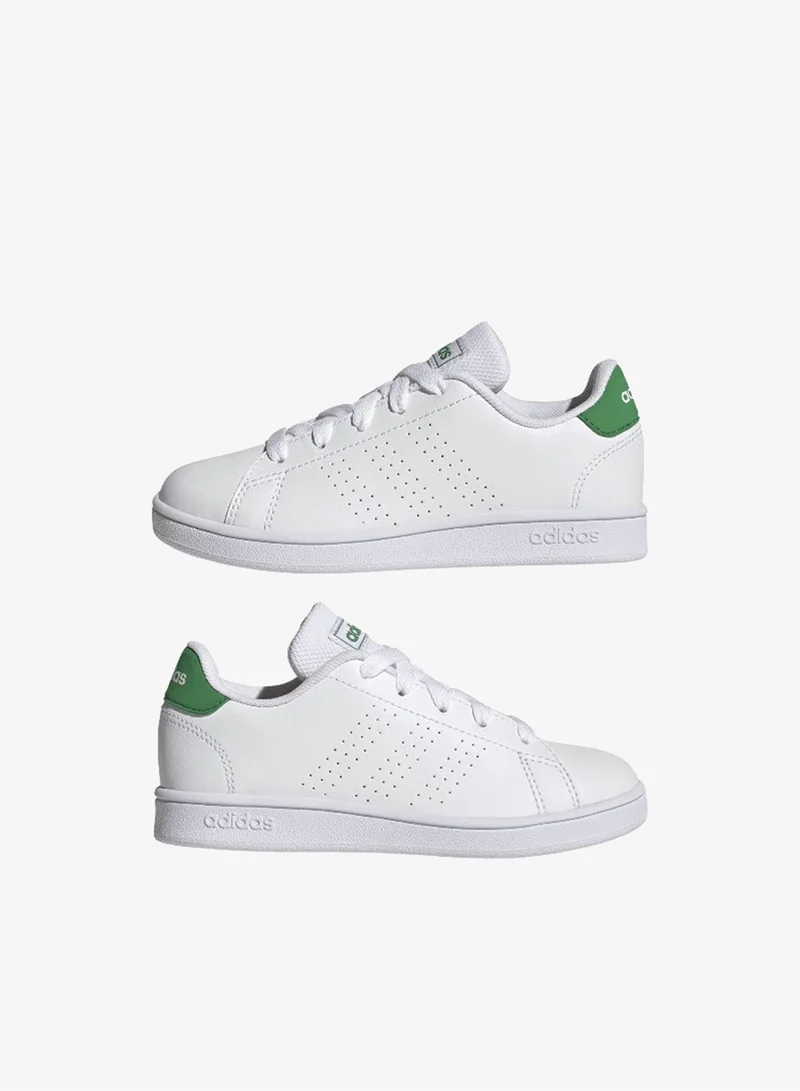 Adidas Advantage K White Sportwear Shoes 10K