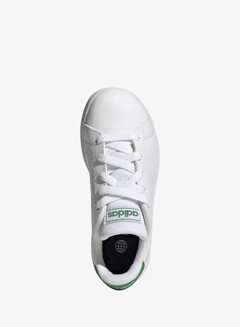 Adidas Advantage K White Sportwear Shoes 10K - Image 3