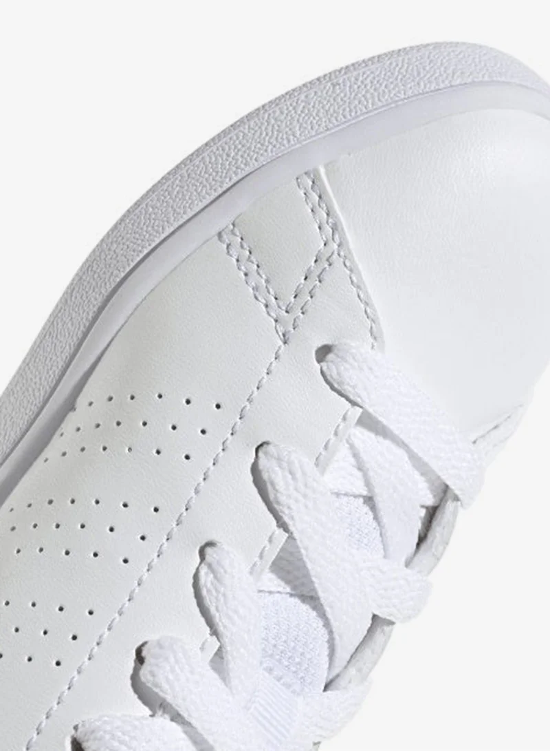 Adidas Advantage K White Sportwear Shoes 10K