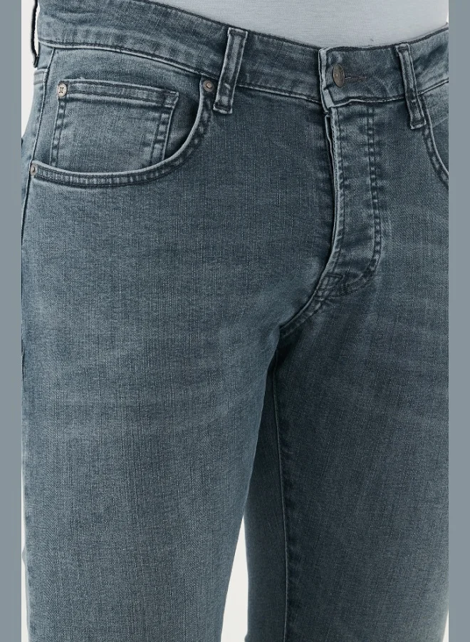 Buratti  Buratti Stretch Cotton Slim Fit Normal Waist Skinny Leg Jeans Men's JEANS 1120S02NAPOLI for Men | Best Price UAE