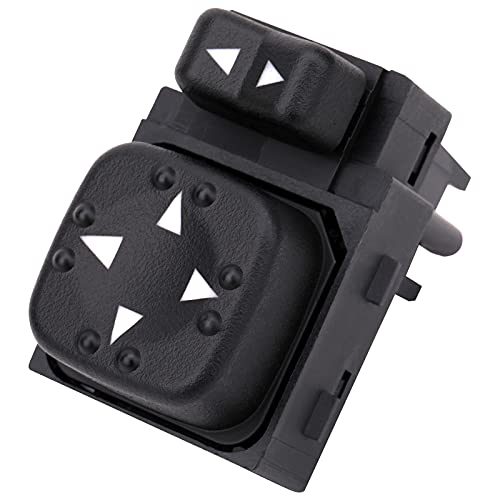 Obaee Power Mirror Switch Compatible with Chevrolet Silverado Tahoe Suburban 2000 2001 2002, GMC Yukon Sierra, Cadillac, Replaces OE 15045085 19259975 - Image 1