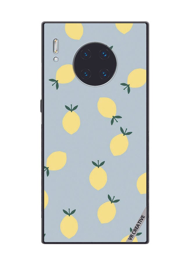 VR CREATIVE Protective Case Cover For Huawei Mate 30 Pro Lemon Design Multicolour - Image 1