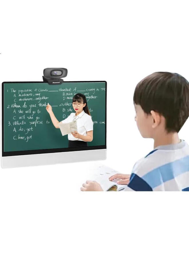Newmine 4K Ultra Hd Computer Camera With Microphone For Desktops And Laptops, Usb Plug And Play For Home Video Conferencing And Office Meetings - Image 1