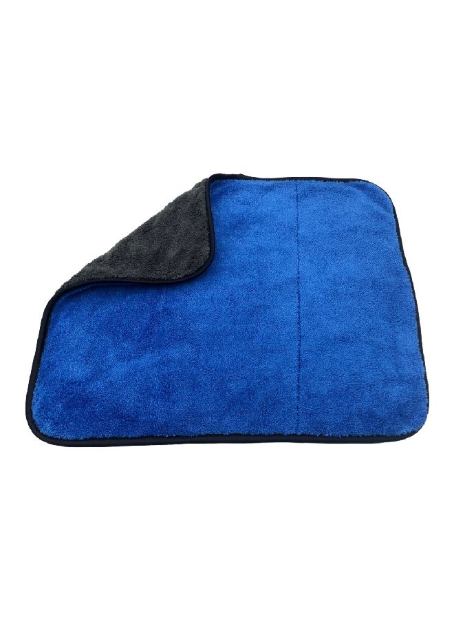 Super Detailing Microfiber Towel Blue and Grey 38 x 45 cm FLD- cm00A