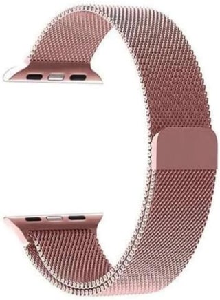 For Smart Watch 42mm - Magnetic Milanese Loop Stainless Steel Metal Band for Smart iwatch 42mm-Rose Gold - pzsku/Z22498E4DA7B0E08E77DAZ/45/_/1716809246/4a2572bd-b38f-4f19-9f51-3a57acecffbe
