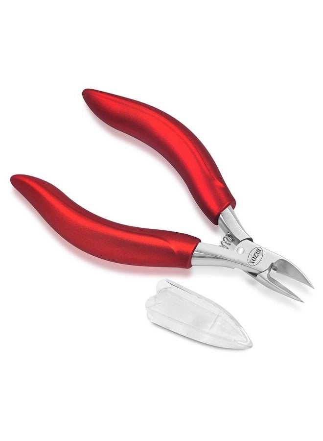 BEZOX Ingrown Nail Clippers - Precision Thick Toenail Clipper For Ingrown And Curly Nails, Comfort Grip Fingernail Clipper, Ergonomic Handle Toenail Scissors For Seniors - Image 1