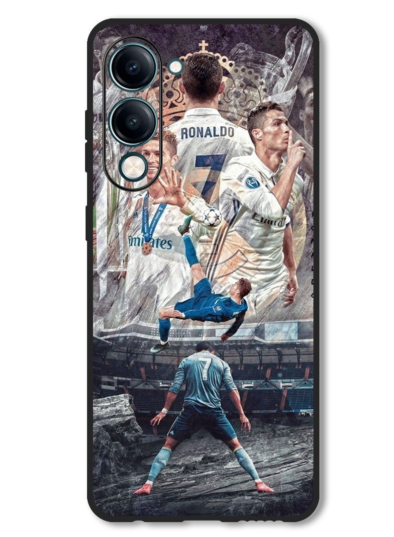 Theodor Case Compatible with Vivo Y29s Protection Shockproof Bumper Cover Ronaldo (4) - Image 1