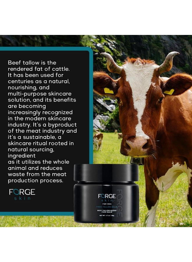Forge Skin بلسم تالو لجلد الرجال من فورج سكين | تالو لجلد الوجه كريم العناية بالبشرة للرجال مرطب الوجه للرجال - Image 3