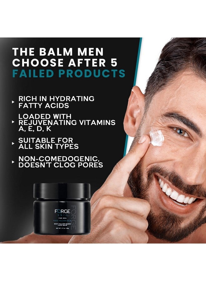 Forge Skin بلسم تالو لجلد الرجال من فورج سكين | تالو لجلد الوجه كريم العناية بالبشرة للرجال مرطب الوجه للرجال - Image 2