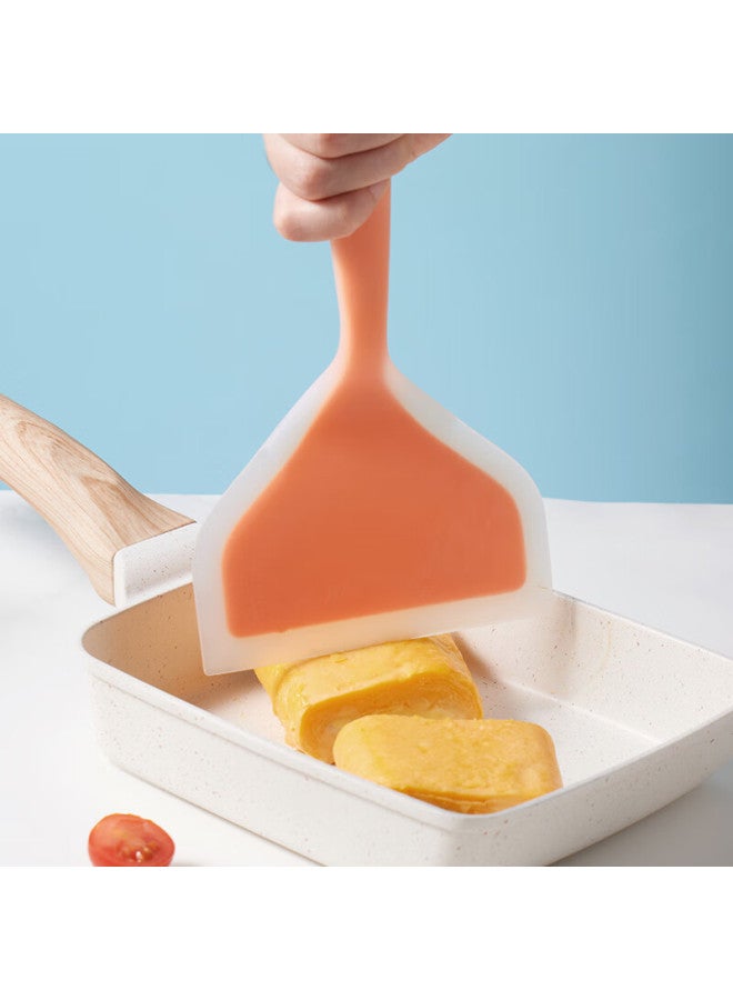 Bai Jie Baijie Silicone Spatula, Non-stick Pan Specific Spatula, Kitchen Utensil, Cooking Spatula, Flat Bottom Pan, Frying Pan, Tamagoyaki Spatula, Pancake Tool - Image 4